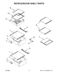 Diagram for 04 - Refrigerator Shelf Parts