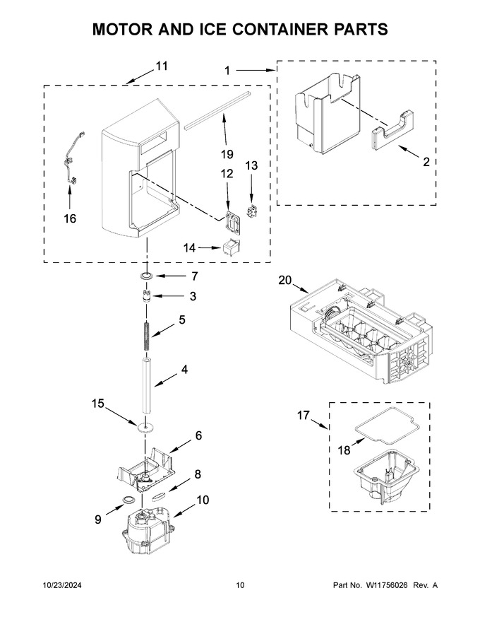 Diagram for WRS555SIHW07