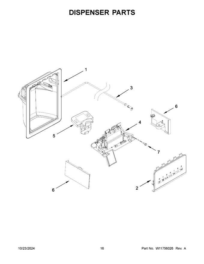 Diagram for WRS555SIHW07