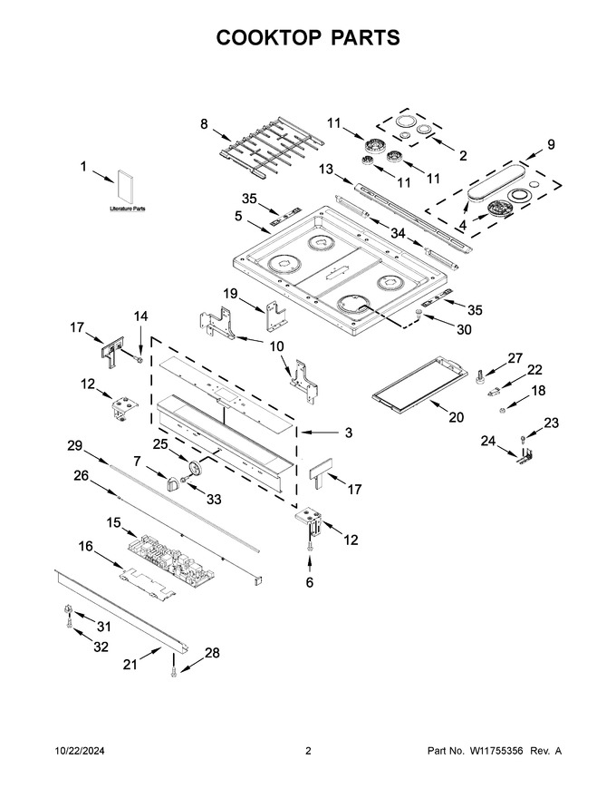 Diagram for WEG750H0HV7