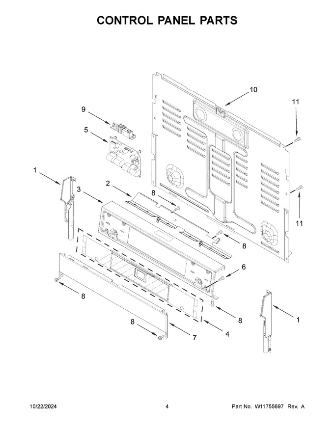 Diagram for WFGS7530RV1