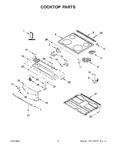 Diagram for 02 - Cooktop Parts