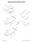 Diagram for 04 - Refrigerator Shelf Parts