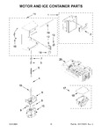 Diagram for 06 - Motor And Ice Container Parts