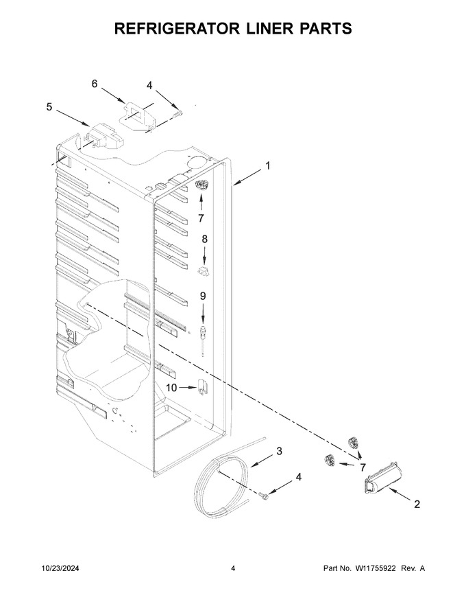 Diagram for WRS555SIHB07