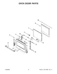 Diagram for 04 - Oven Door Parts