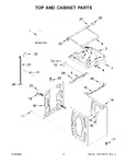 Diagram for 02 - Top And Cabinet Parts