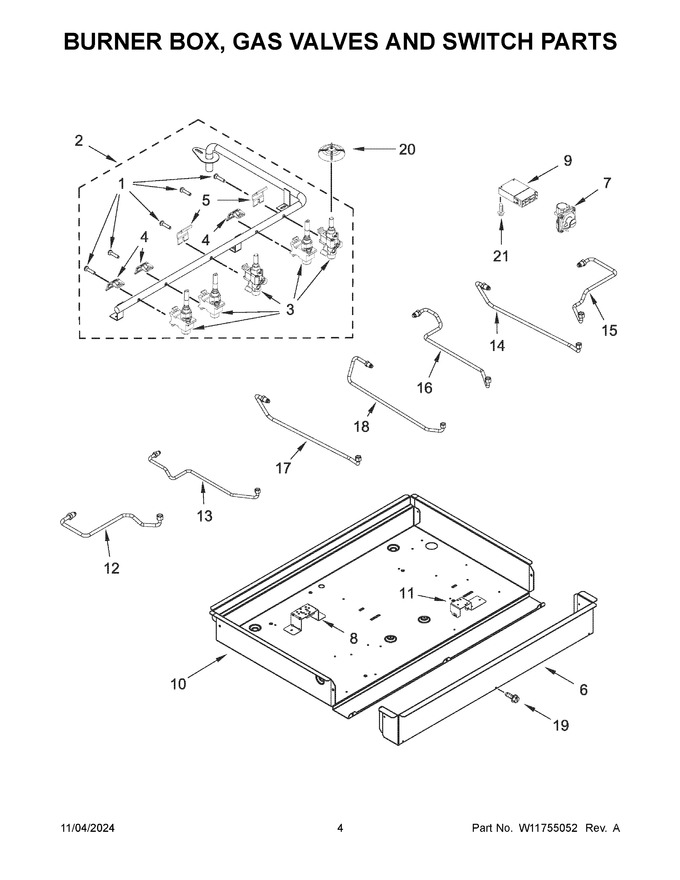 Diagram for KCGS950ESS06