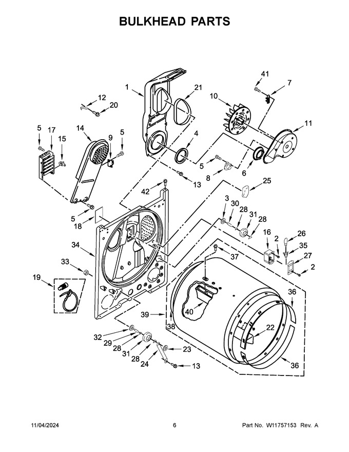 Diagram for CDEW7011RW0