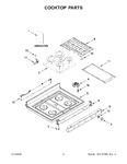 Diagram for 02 - Cooktop Parts