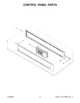 Diagram for 03 - Control Panel Parts