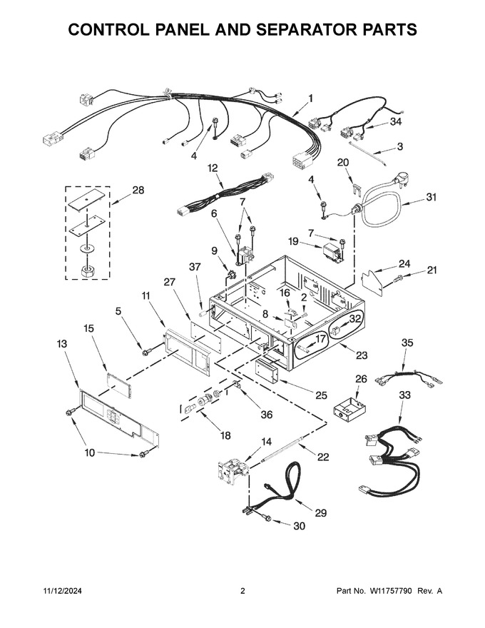 Diagram for MLG26PDFWW0