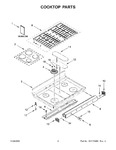 Diagram for 02 - Cooktop Parts