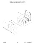 Diagram for 09 - Microwave Door Parts