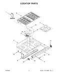 Diagram for 02 - Cooktop Parts