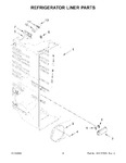 Diagram for 03 - Refrigerator Liner Parts