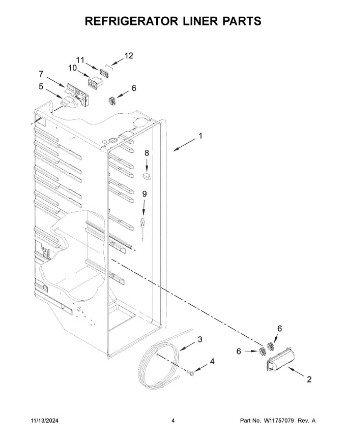 Diagram for ASI2575GRW12