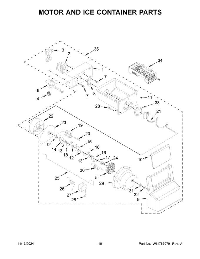 Diagram for ASI2575GRW12