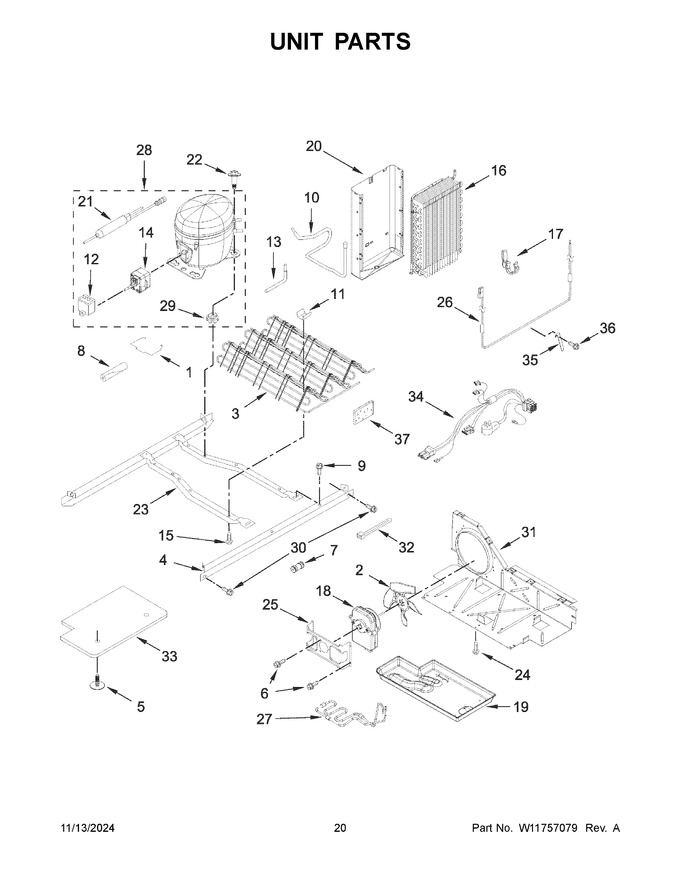 Diagram for ASI2575GRW12