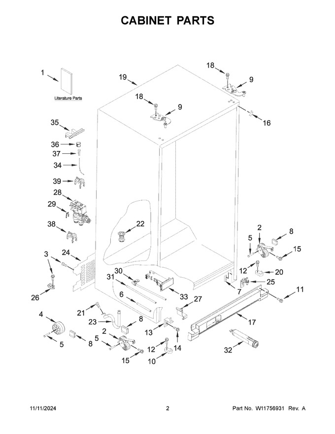 Diagram for WRS315SDHM13