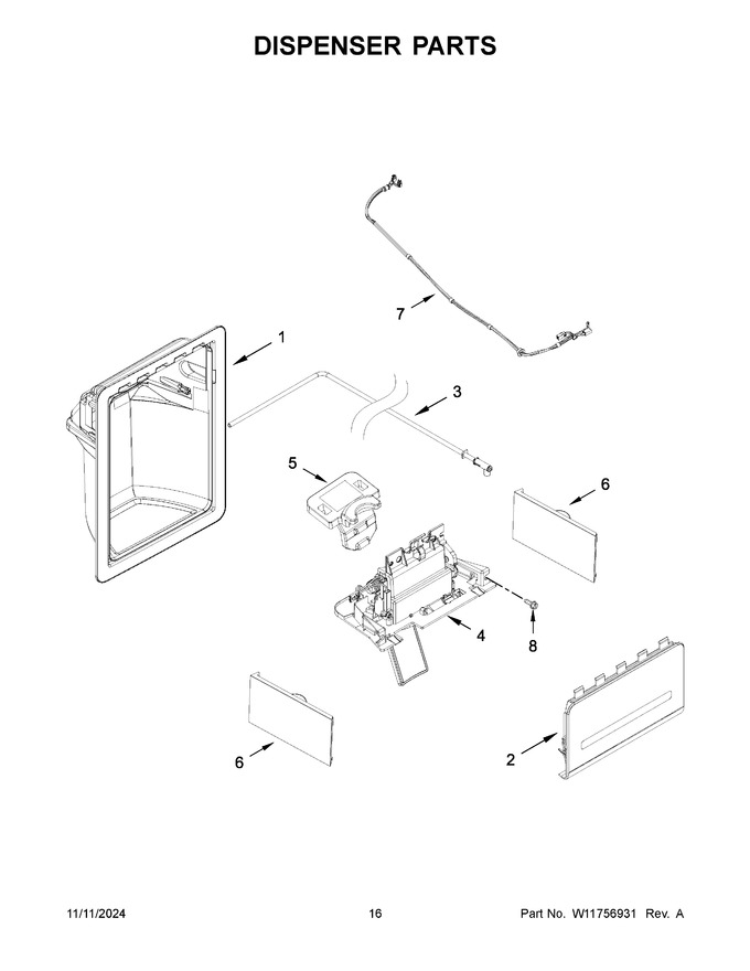 Diagram for WRS315SDHM13