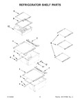 Diagram for 04 - Refrigerator Shelf Parts