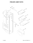 Diagram for 05 - Freezer Liner Parts