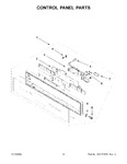 Diagram for 03 - Control Panel Parts