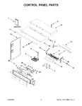 Diagram for 02 - Control Panel Parts