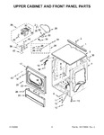 Diagram for 04 - Upper Cabinet And Front Panel Parts