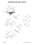 Diagram for 04 - Refrigerator Shelf Parts