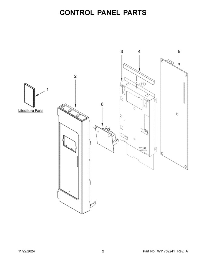 Diagram for WMH32519HW10