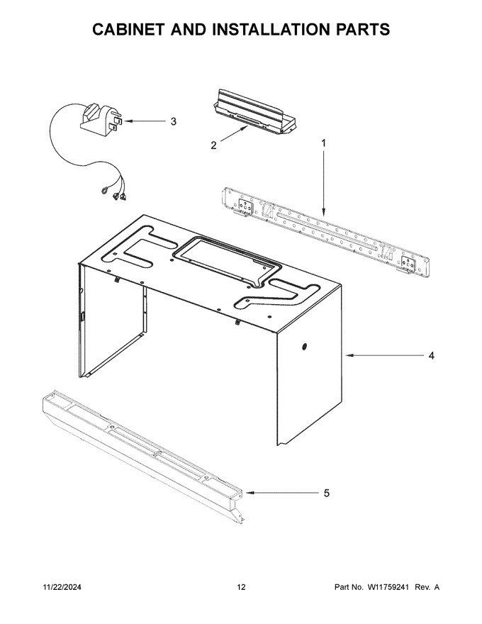 Diagram for WMH32519HW10