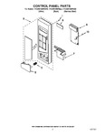 Diagram for 02 - Control Panel Parts