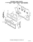 Diagram for 02 - Control Panel Parts