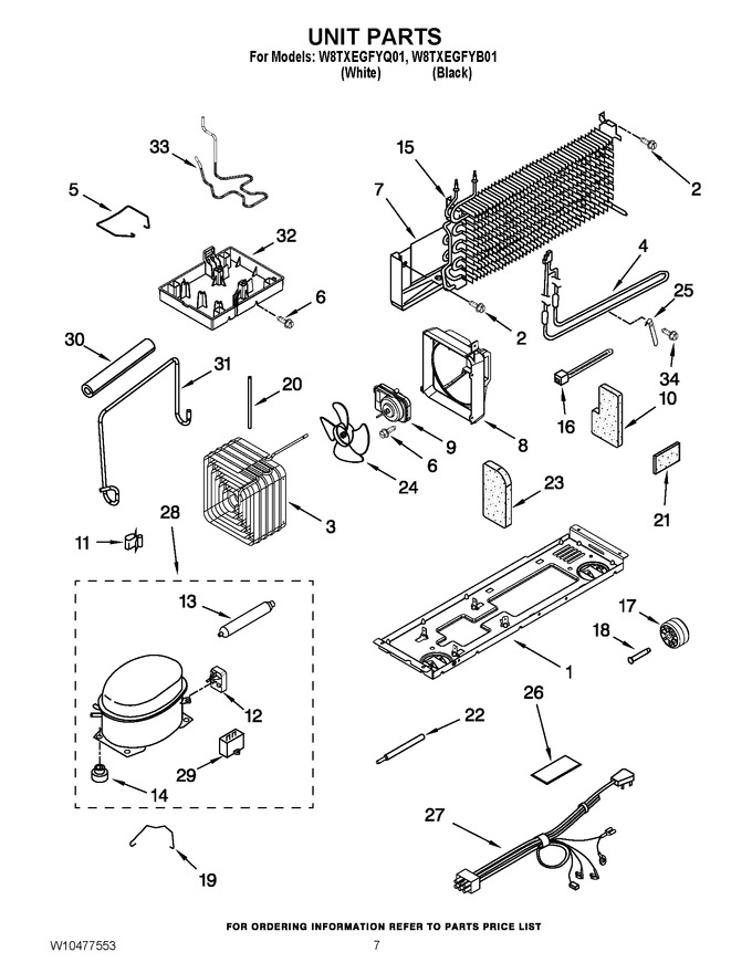 Diagram for W8TXEGFYQ01