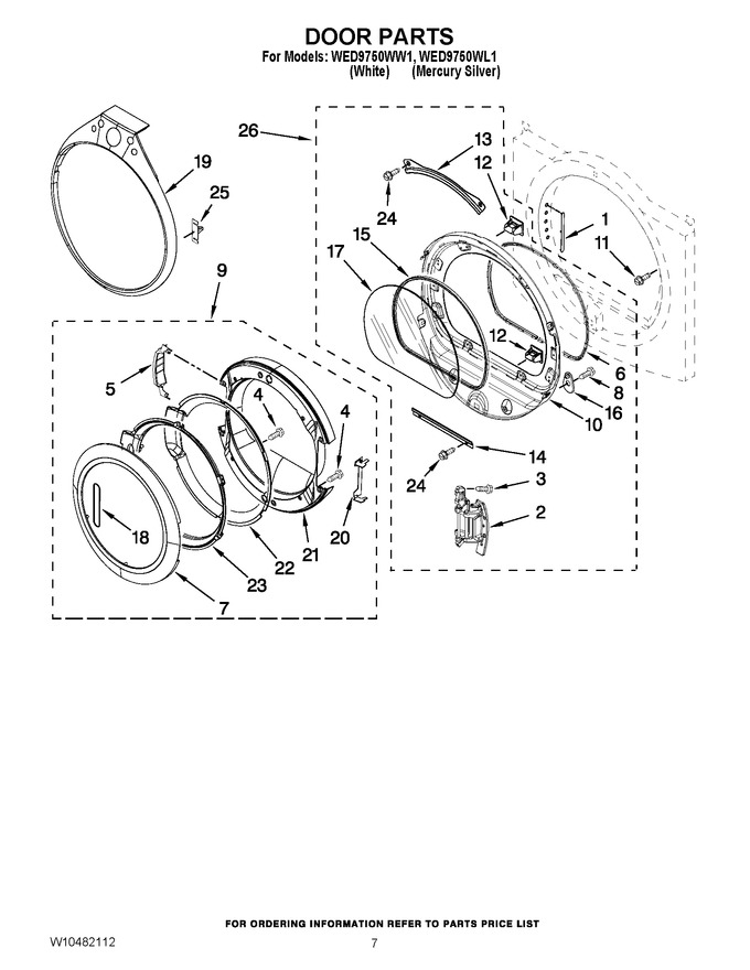 Diagram for WED9750WL1