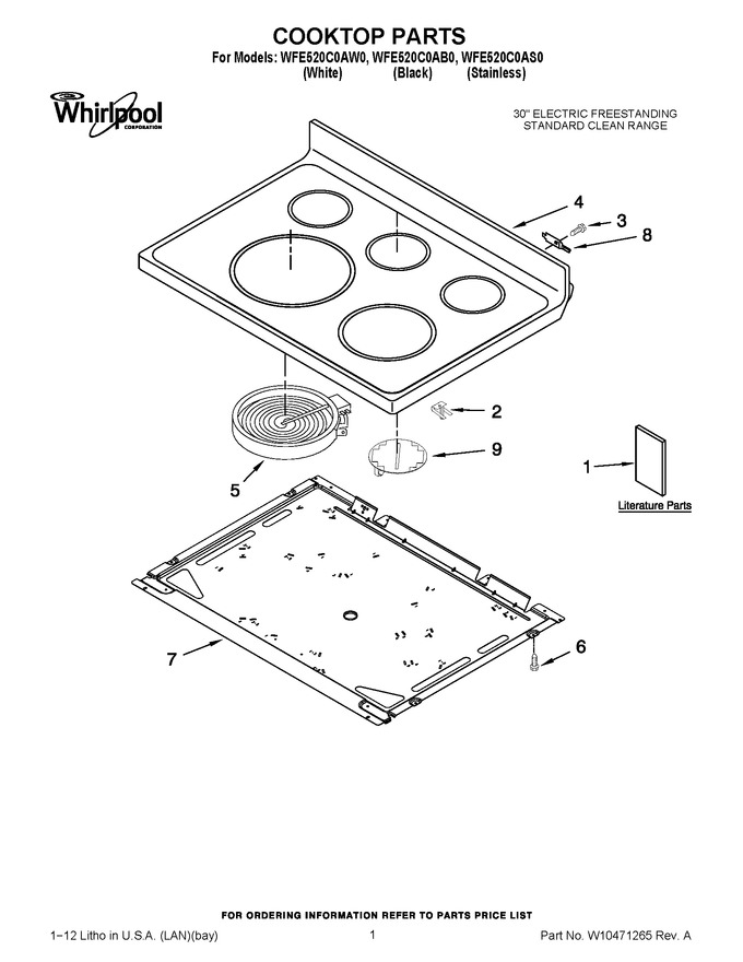 Diagram for WFE520C0AS0