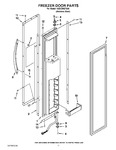 Diagram for 11 - Freezer Door Parts