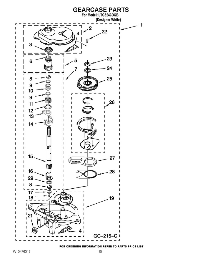 Diagram for LTG5243DQB