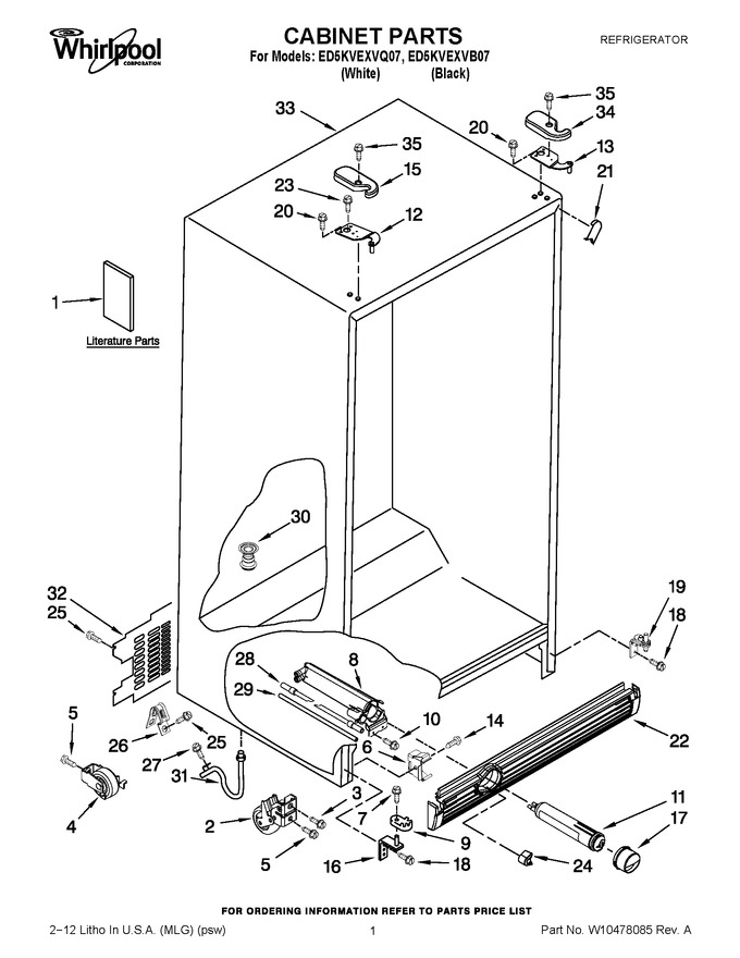 Diagram for ED5KVEXVQ07