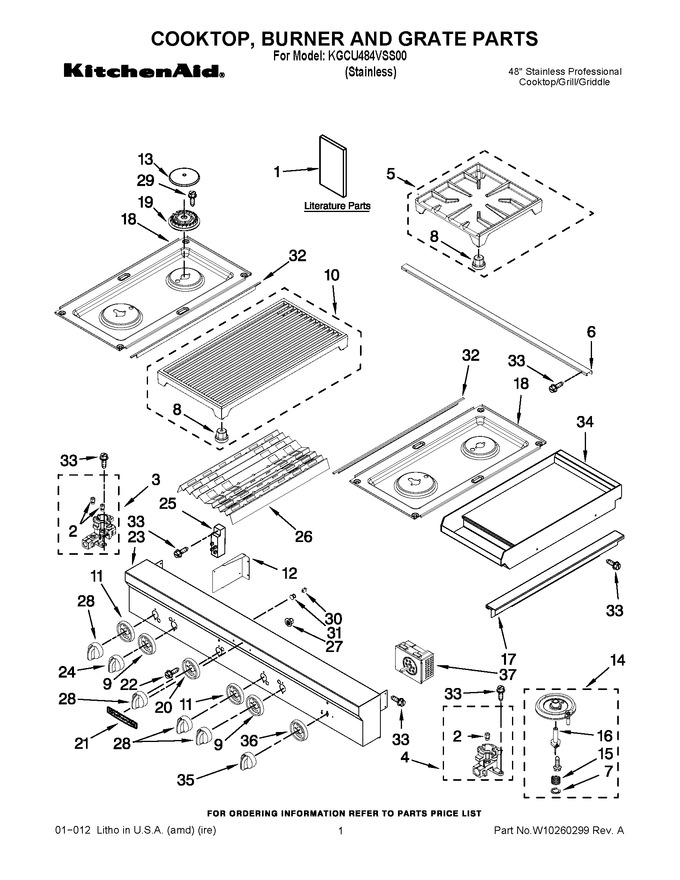 Diagram for KGCU484VSS00