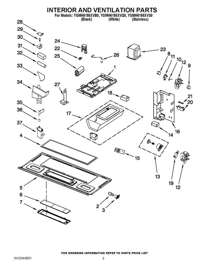 Diagram for YGMH6185XVQ0