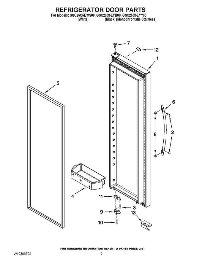 Diagram for GSC25C5EYW00