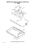 Diagram for 02 - Burner Box, Gas Valves, And Switches