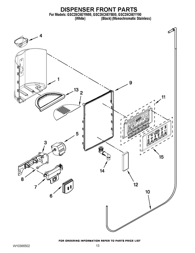 Diagram for GSC25C5EYY00