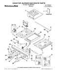 Diagram for 01 - Cooktop, Burner And Grate Parts