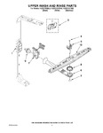 Diagram for 07 - Upper Wash And Rinse Parts