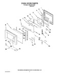 Diagram for 06 - Oven Door Parts