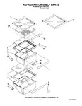 Diagram for 03 - Refrigerator Shelf Parts